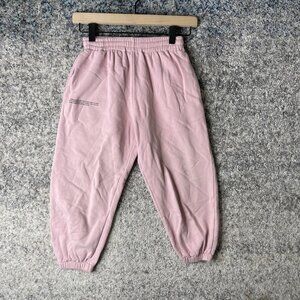 Pangaia Track Pants Womens Large Sakura Pink Organic Cotton Eco Friendly Joggers